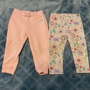carters 18 month girls  sweat pants